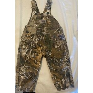 Round House Overalls Infant 12-18 Months Camouflage Camo Bib USA Hunting 0321